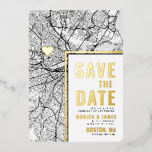 Boston Love Locator | Stadsplattegrond Save the Da