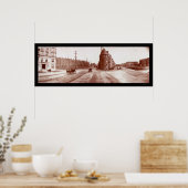 Boston, MA Beacon Street Huge Foto 1903 Poster (Keuken)