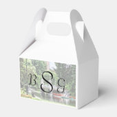 Boston MA - Boston Public Garden Bridge Bedankdoosjes (Voorkant Zijde)