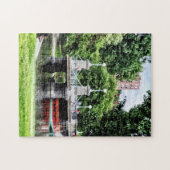 Boston MA - Boston Public Garden Bridge Legpuzzel (Horizontaal)