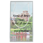 Boston MA - Boston Public Garden Weddenschappen Klein Cadeauzakje (Voorkant)