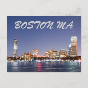 BOSTON MA BRIEFKAART