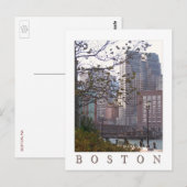 Boston, MA Briefkaart (Voorkant / Achterkant)