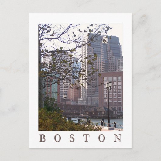 Boston, MA Briefkaart (Voorkant)
