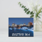 BOSTON MA BRIEFKAART (Staand voorkant)