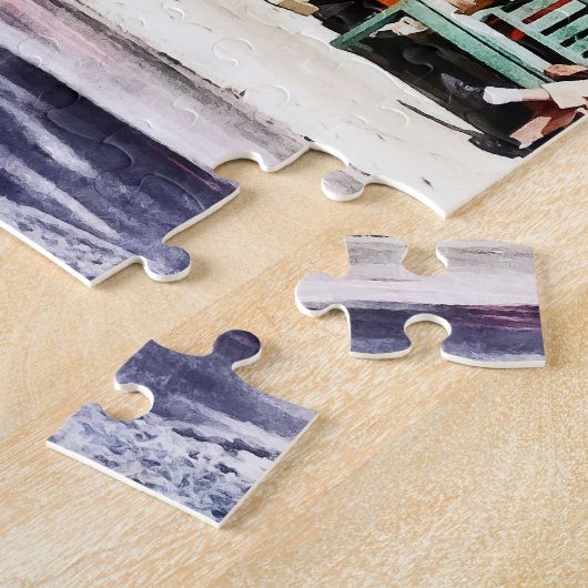 Boston MA - Hanover Street North End Legpuzzel (Zijkant)