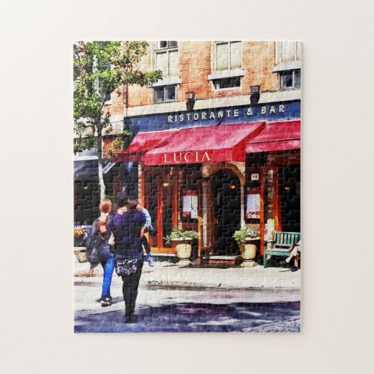 Boston MA - Hanover Street North End Legpuzzel (Verticaal)