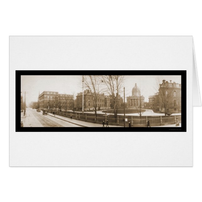 Boston, MA Hospital Foto 1903 (Voorkant Horizontaal)