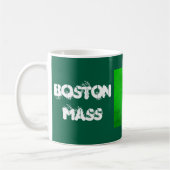 Boston MA Ierse vlag – Heritage Tea Koffiemok (Links)