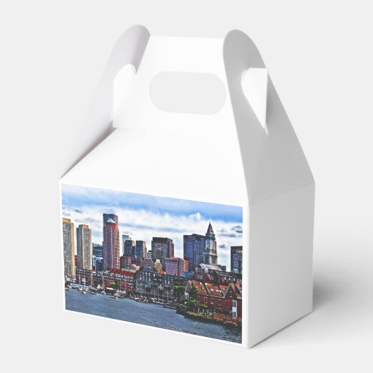 Boston MA - Inner Harbor Bedankdoosjes (Voorkant Zijde)