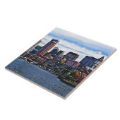 Boston MA - Inner Harbor Tegeltje (Zijkant)