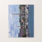 Boston MA - Jachthaven met Bunker Hill Monument Legpuzzel (Verticaal)