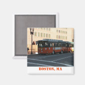 Boston, MA Magnet (Voorkant / Achterkant)