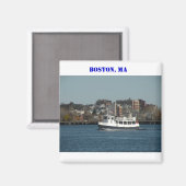 Boston, MA Magnet (Voorkant / Achterkant)