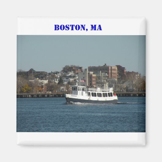 Boston, MA Magnet (Voorkant)