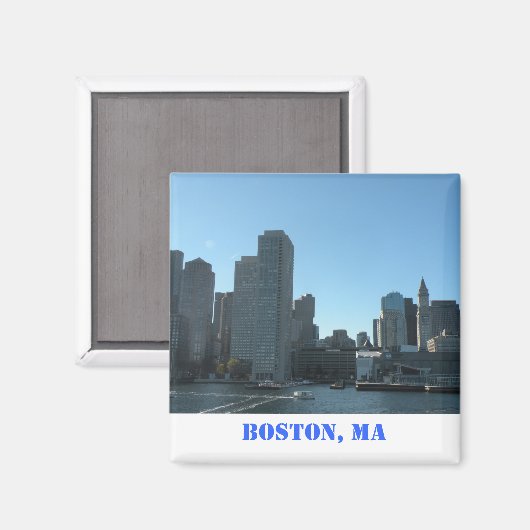 Boston, MA Magnet (Voorkant / Achterkant)