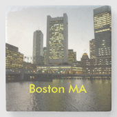 Boston MA Onderzetter (Voorkant)