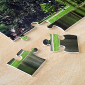 Boston MA - Uitzicht vanaf Boston Public Garden Legpuzzel (Zijkant)