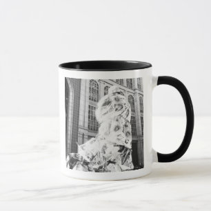 Boston, MA USA, Runner in Foil Boston Marathon Mok