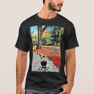 Boston Maak plaats voor eendjes T-shirt