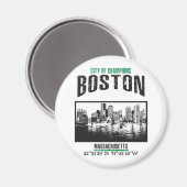 Boston Magneet (Voorkant / Achterkant)