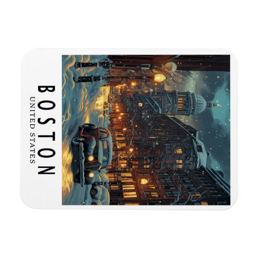  Boston Magneet (Horizontaal)