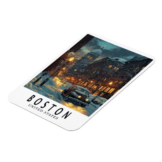  Boston Magneet (Linkerzijde)