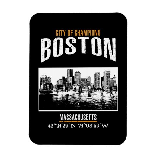 Boston Magneet (Verticaal)