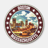 Boston Magneet (Voorkant)