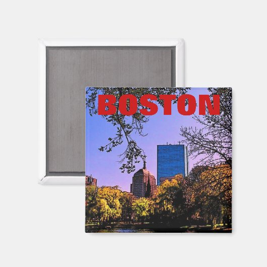 Boston Magnet (Voorkant / Achterkant)