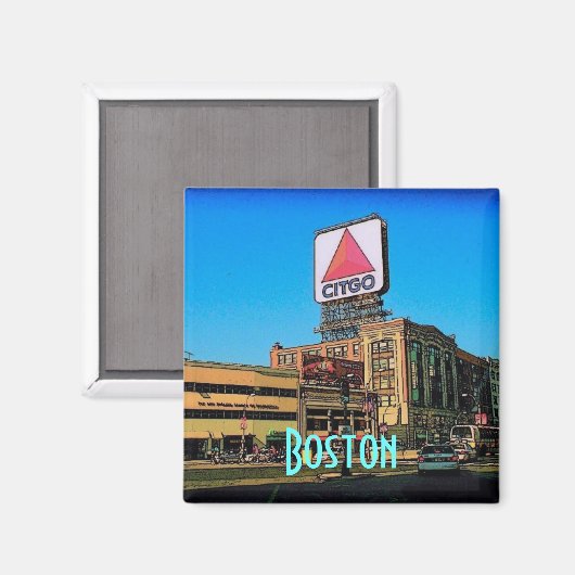 Boston Magnet (Voorkant / Achterkant)
