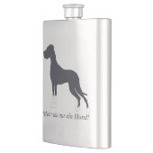 Boston Mantel Great Dane Heupfles (Links)