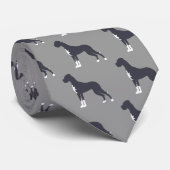 Boston Mantle Great Dane Stropdas (Opgerold)