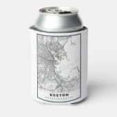 Boston Map Blikjeskoeler (Blikje Achterkant)