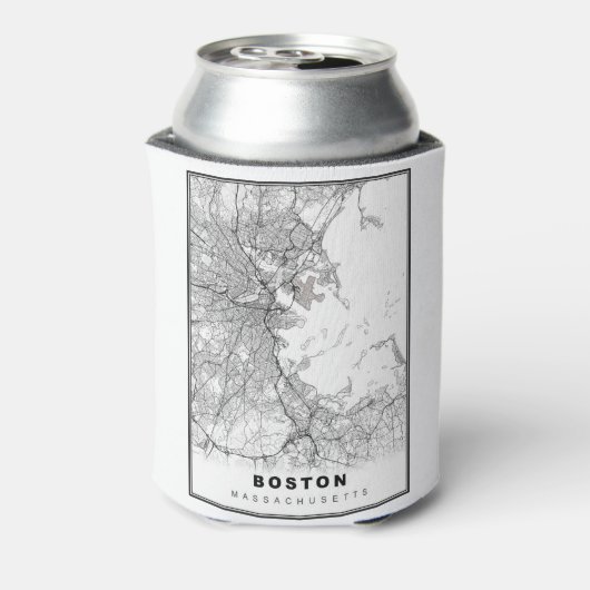 Boston Map Blikjeskoeler (Blikje Achterkant)