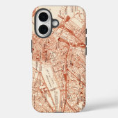 Boston Map Case-Mate iPhone Case (Achterkant)