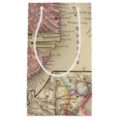 Boston Map door Mitchell Klein Cadeauzakje (Voorkant)