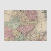 Boston Map door Mitchell Tissuepapier (Voorkant)