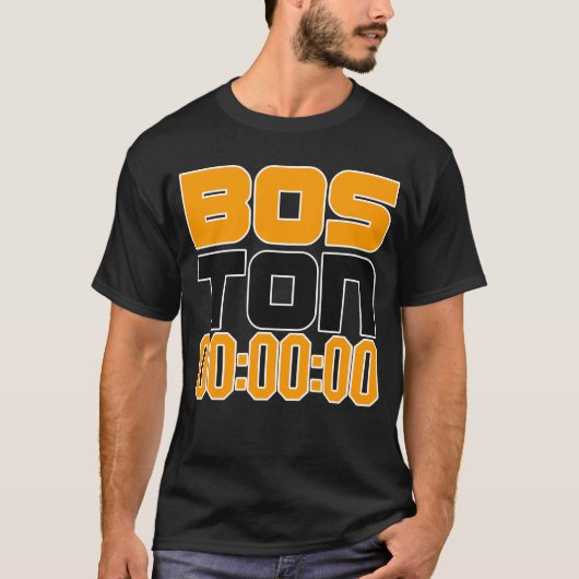 Boston | Marathon Runner T-shirt (Voorkant)