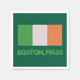 Boston, Mass Ierse trots, St. Patrick's Day Servet