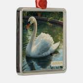 Boston, Mass. Public Garden Swan Ornament (Rechts)