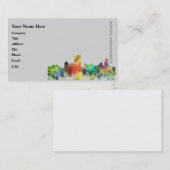 BOSTON MASS. SKYLINE SP - VISITEKAARTJE (Voorkant / Achterkant)