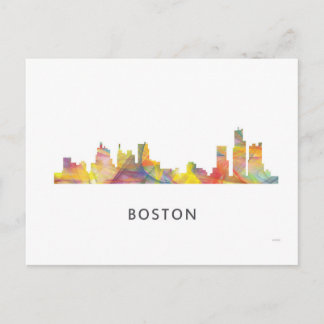 BOSTON MASS. SKYLINE WB1- BRIEFKAART