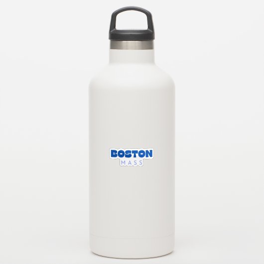 Boston Mass Sticker (Waterfles)