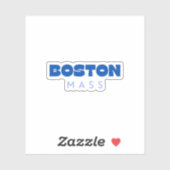 Boston Massa Sticker (Vel)