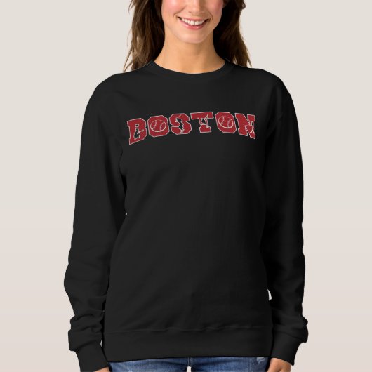 Boston Massachusettes Baseball  Baseball Fan  1 Trui (Voorkant)