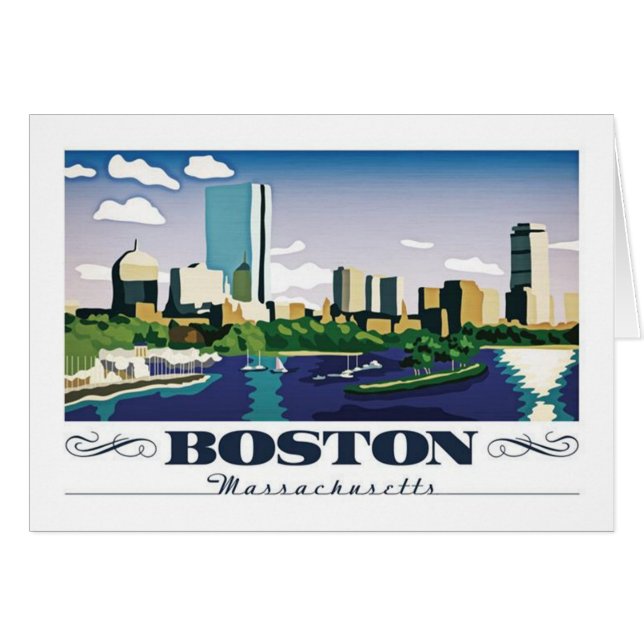 Boston, Massachusetts (Voorkant Horizontaal)