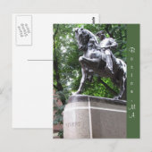 Boston, Massachusetts #1 Briefkaart (Voorkant / Achterkant)