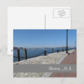 Boston, Massachusetts #2 Briefkaart (Voorkant / Achterkant)