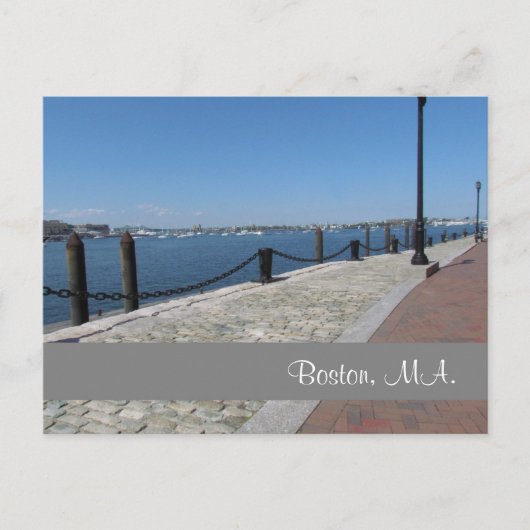 Boston, Massachusetts #2 Briefkaart (Voorkant)